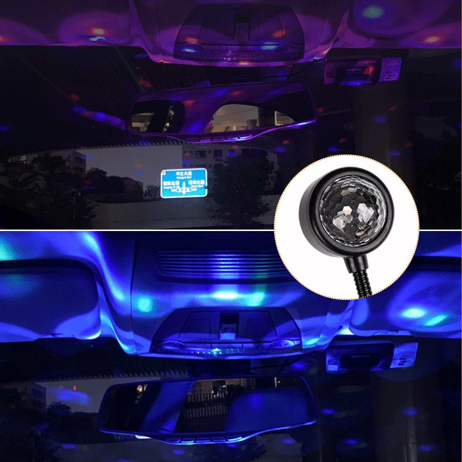 Dickno USB Star Night Light Projector, 7.48 × 1.14 × 0.98 inches, 1 PCS