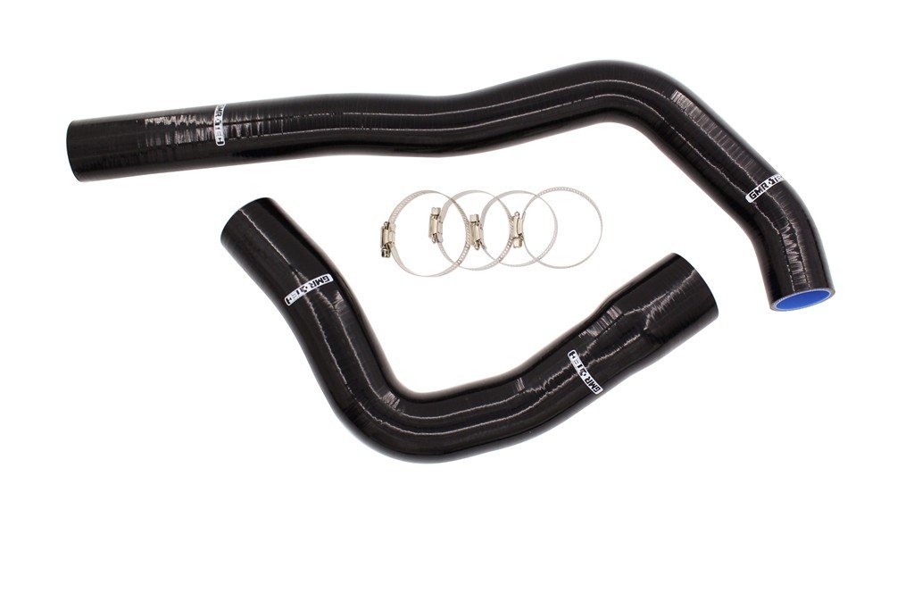 Silicone Molded Radiator Coolant Hose Set fit Dodge Ram Truck 2500 3500 Black