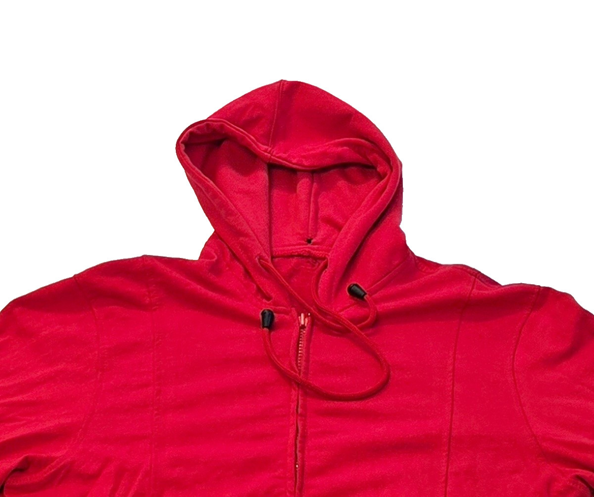Revolution Gear Black Red Rose Embroidered Women’s Lined Riding Jacket Size M