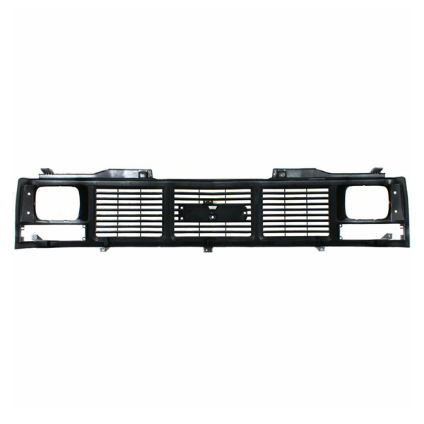 For 88-93 C/K Truck, 92-93 Yukon (Single Headlight) Front Grille Assembly Silver