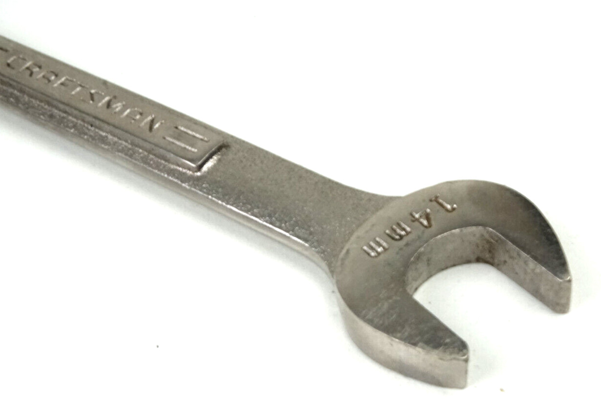 Craftsman -VV- 12mm X 14mm Open End Wrench 44506 USA