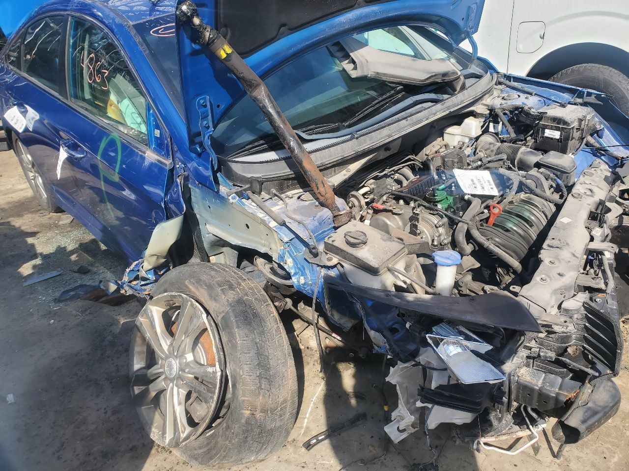 HYUNDAI SONATA 2018-2019 STEERING COLUMN FLOOR SHIFT OEM