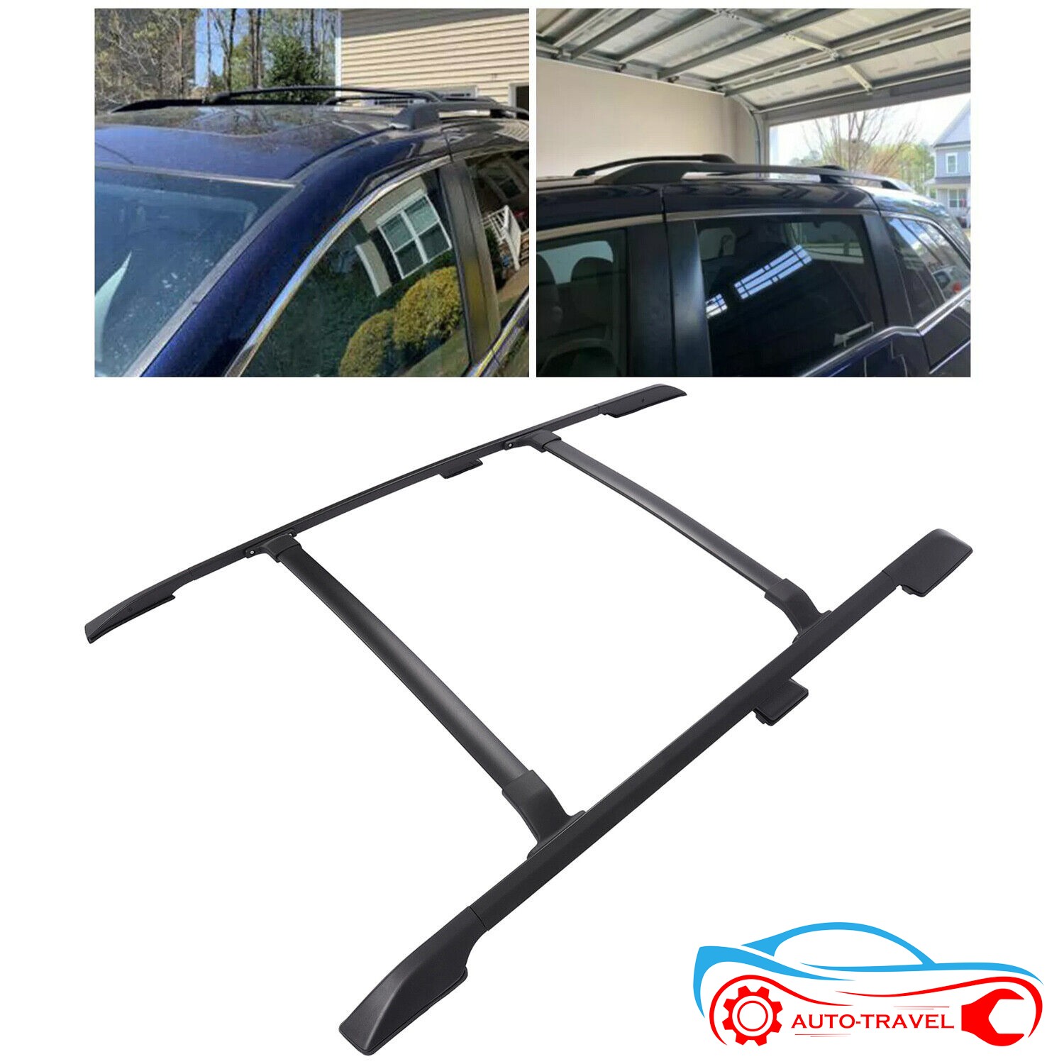 For Honda Odyssey 2011-2017 Roof Rack Cross Bars + Side Rails Luggage Carrier