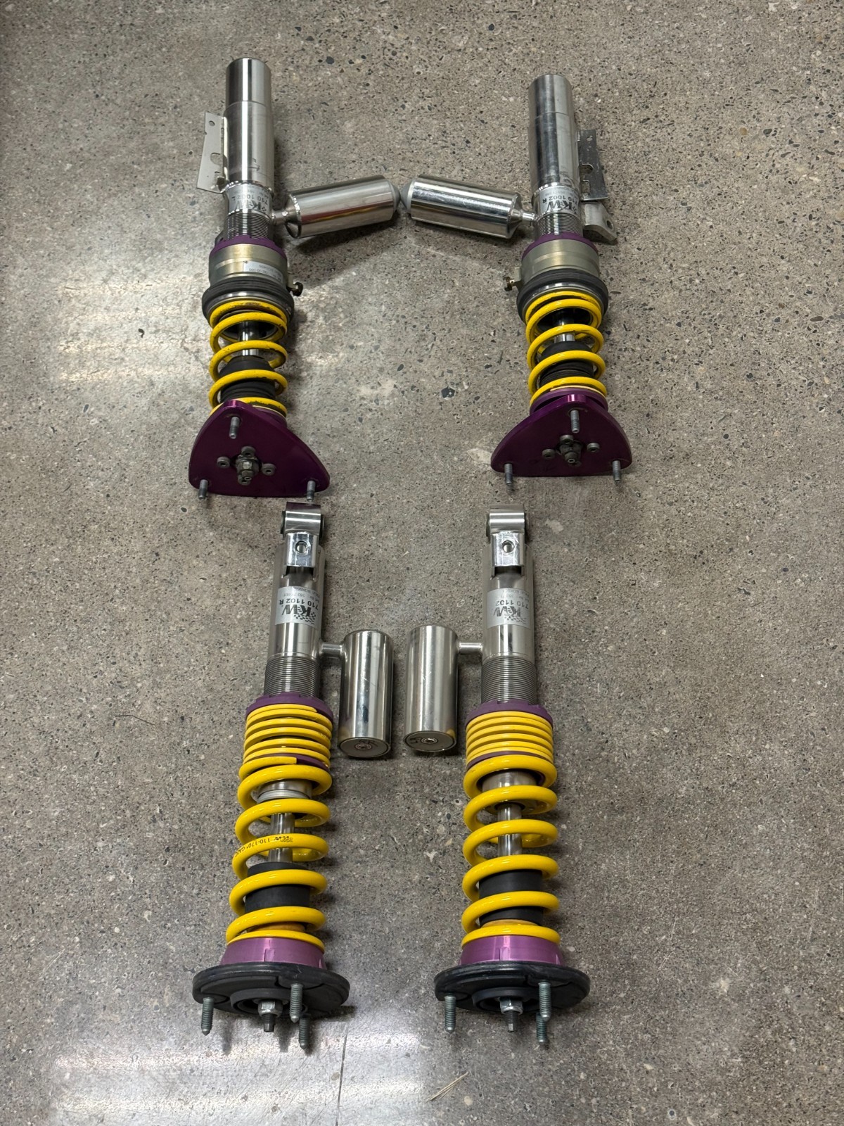 KW COILOVER KIT V3 + HLS 2 | Part # 35271203 | Porsche 996 Carrera, 4, 4S, Turbo