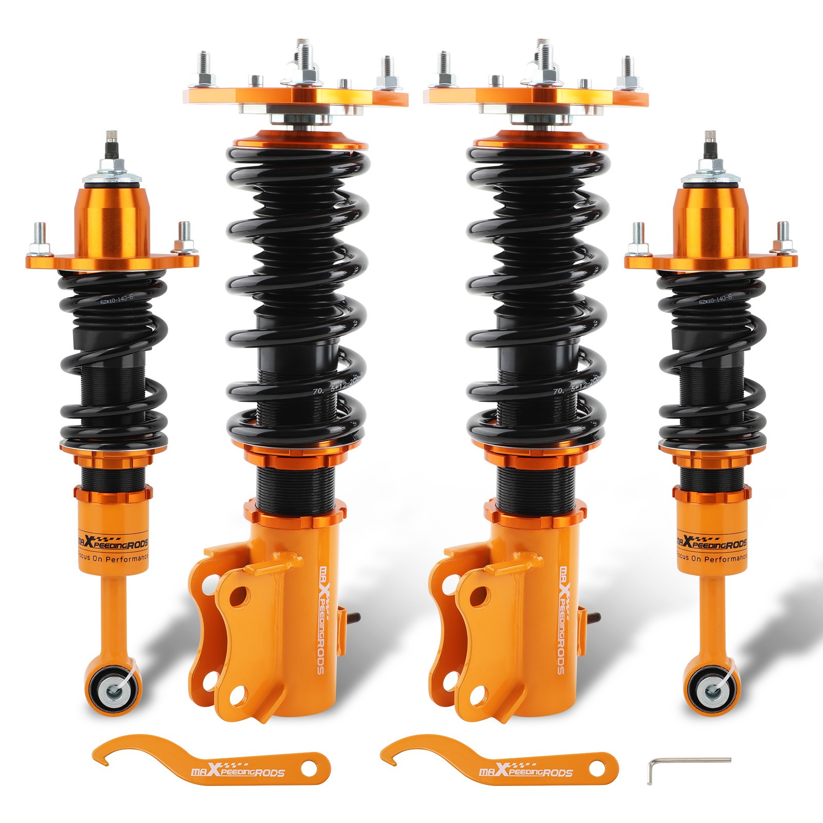 24 Click Damper Adjustable Coilovers for Mitsubishi Lancer (CS6A /CS7A) 02-06