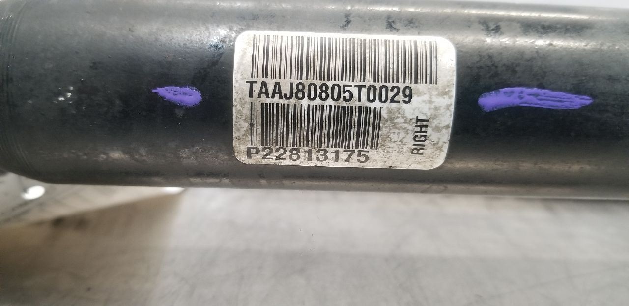 15 CHEVY CAMARO SS AT AXLE SHAFT REAR RIGHT PASSENGER 22813175