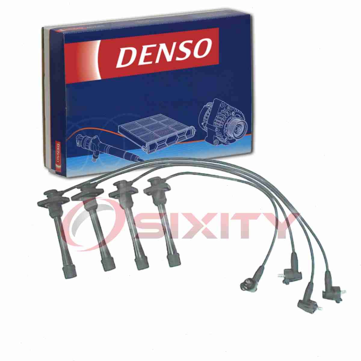 DENSO 671-4153 Spark Plug Wire Set for TE41 QW959 MSW2708 CH5417 96557 944F he