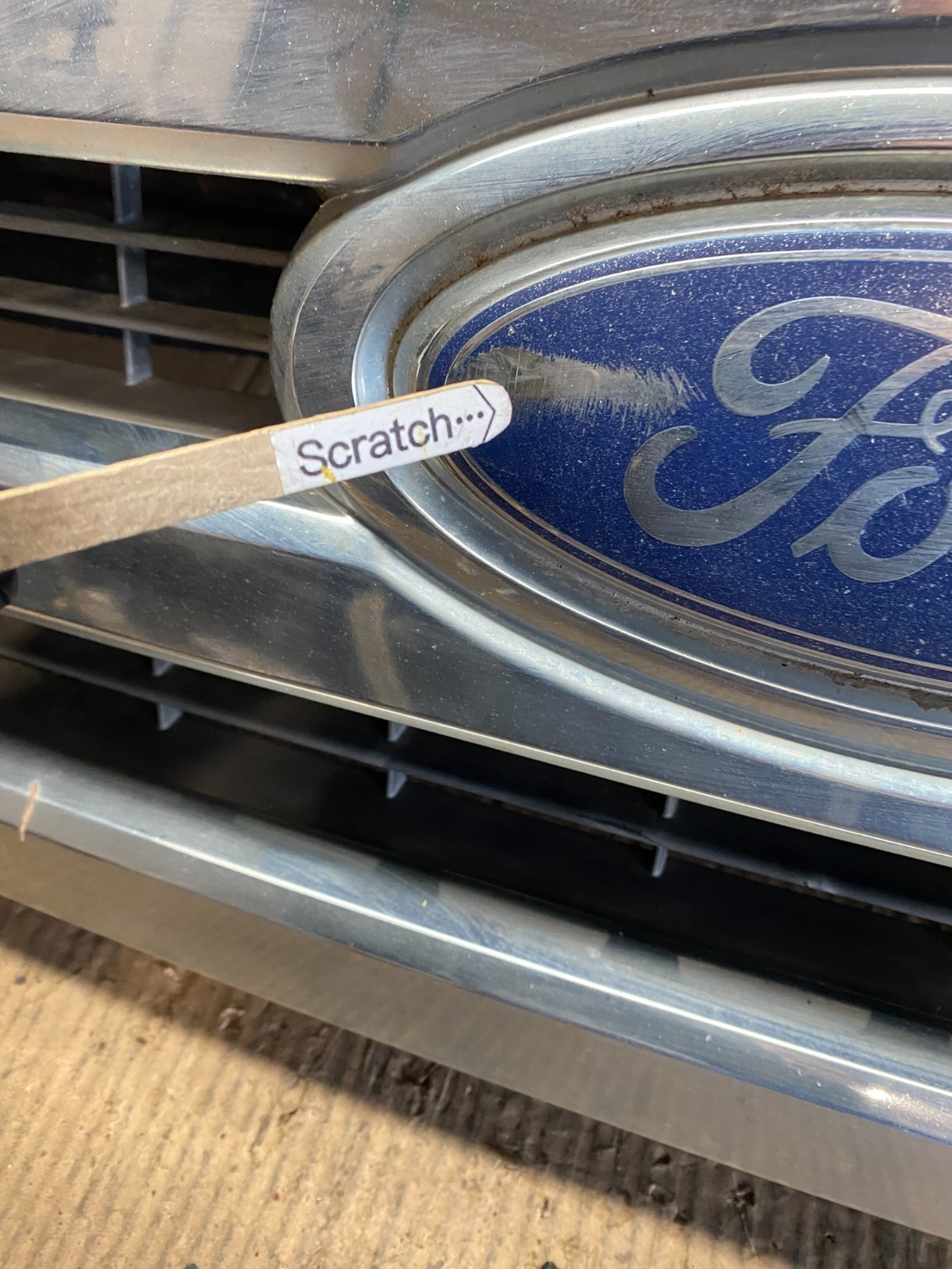2008 to 2014 Ford Econoline E150 E250 Front Upper Chrome Grill Grille s9658 DG