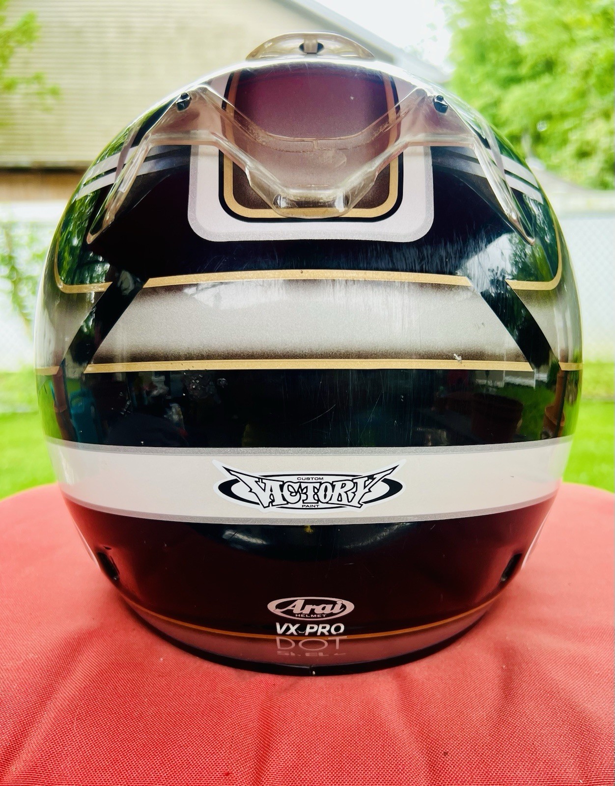 Vintage 2001 Arai VX-Pro/Victory Paint/Full Face Helmet/Tribal/Size Large