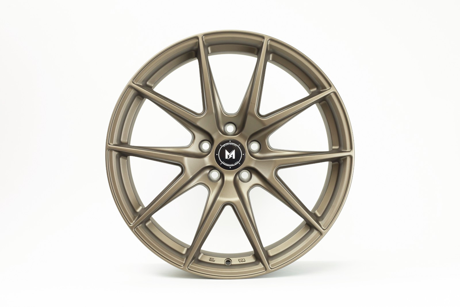 20×8.5 20×9.5 5×112 MFlow MFR2 Wheels Bronze Fit Mercedes S430 BMW 330 Set 4 Rim