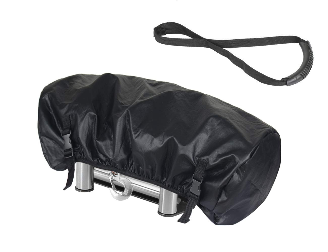 Waterproof Winch Cover Heavy Duty Dust Resistant 15.5×8.5×7 Inch Fits 4500lb