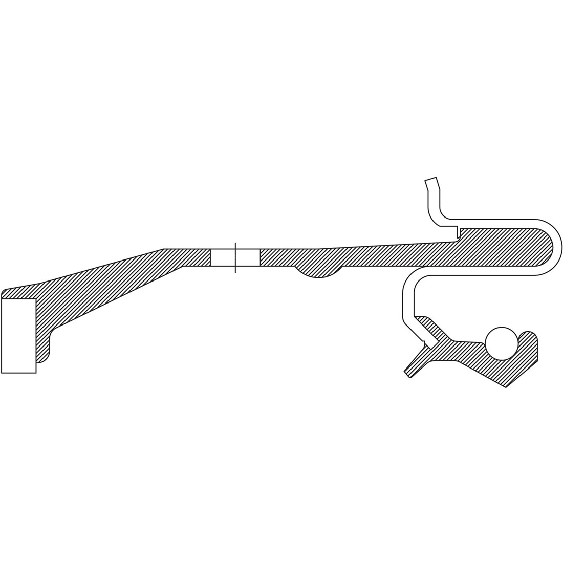 1 Automatic Transmission Extension Housing Seal Kit For 66-79 Ford Thunderbird