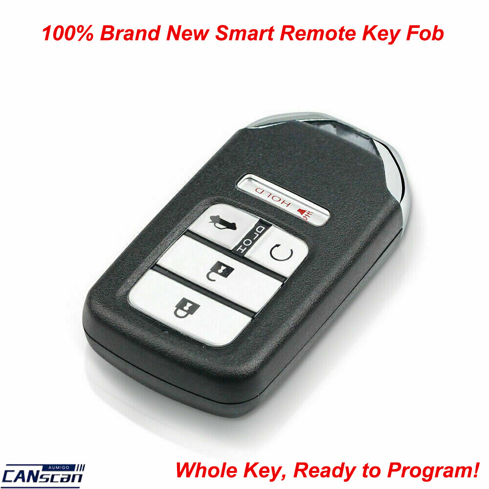2 For 2016 2017 2018 2019 2020 2021 Honda Civic Smart Remote Car Key Fob KR5V2X