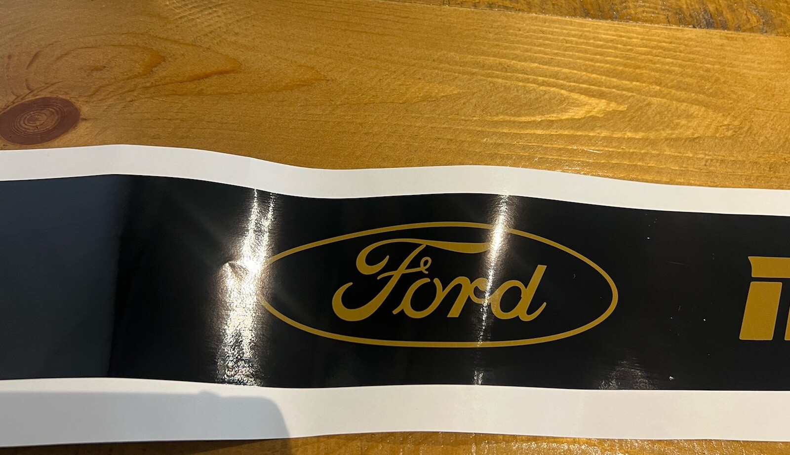 New Ford Motorsport Performance Decal sticker windshield banner