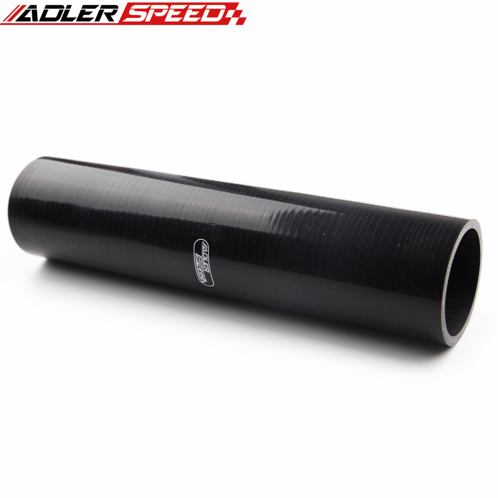 US SHIP 4Ply 2.25″ ID Straight Hose Turbo Silicone Coupler Pipe Black L=305mm