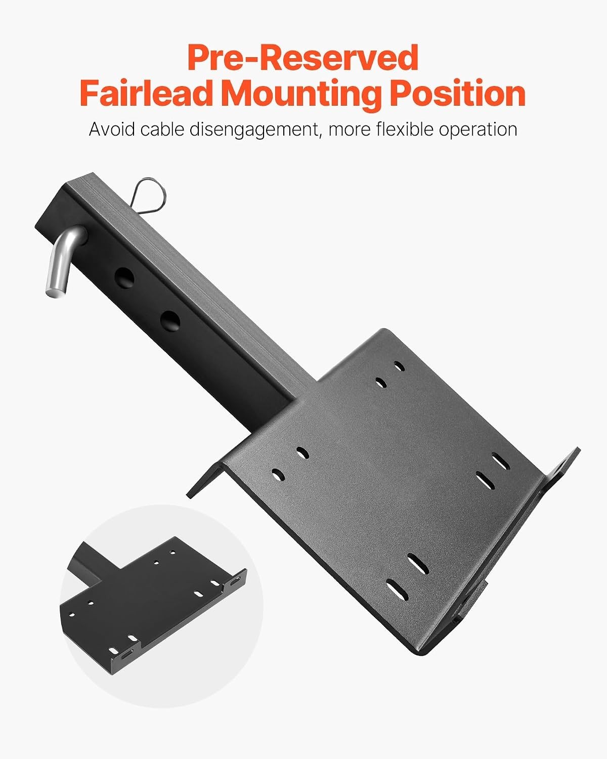 ATV & UTV Winch Mount – 15000 lbs Load Capacity, Rust-Resistant Steel Design