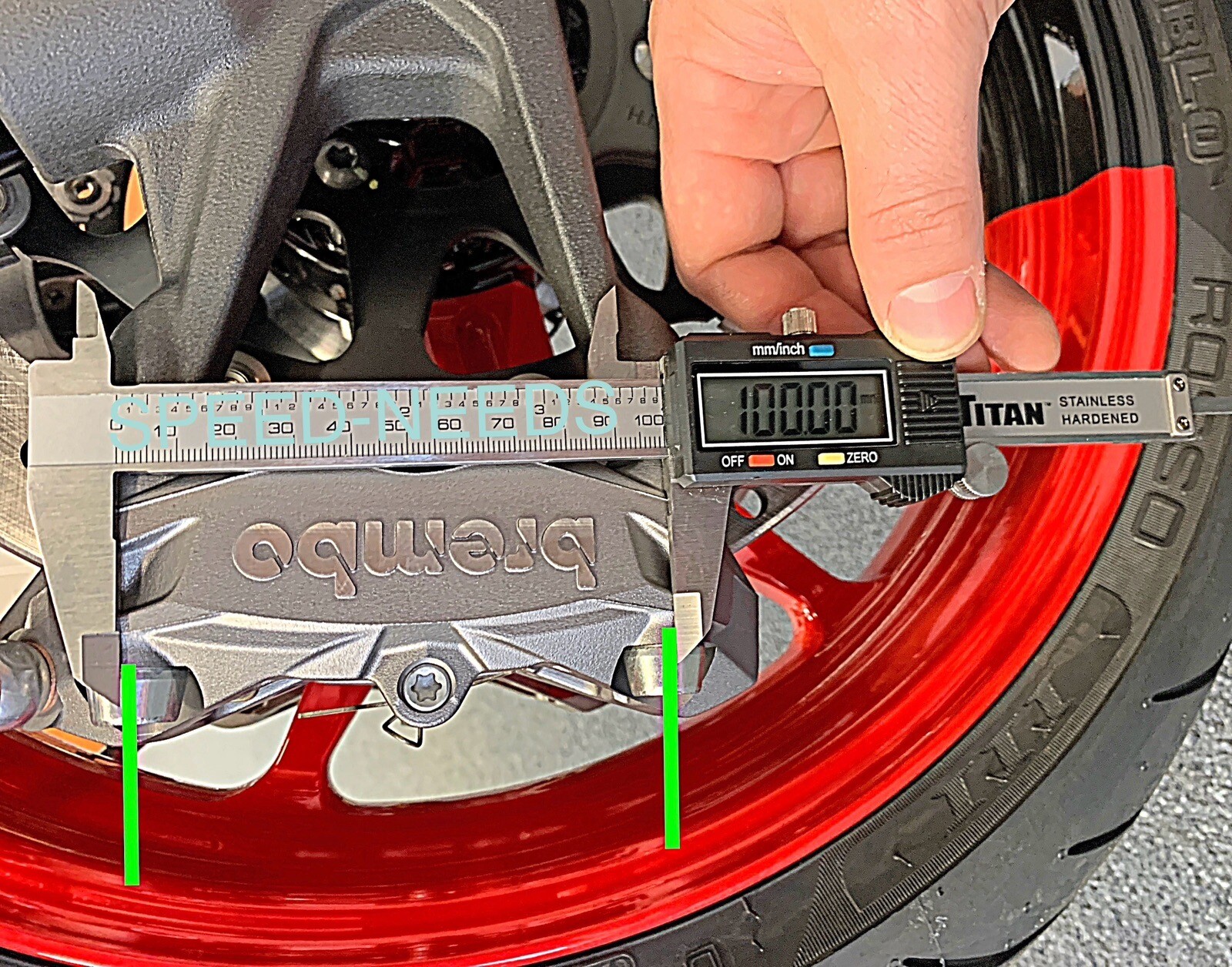 16-25 KAWASAKI ZX10R ZX10RR SUSPENSION LOWERING STRAPS & 100mm CALIPER BRACKETS