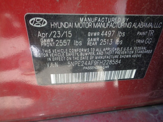 AC Compressor VIN B 8th Digit Turbo Fits 15-17 SONATA 21343581