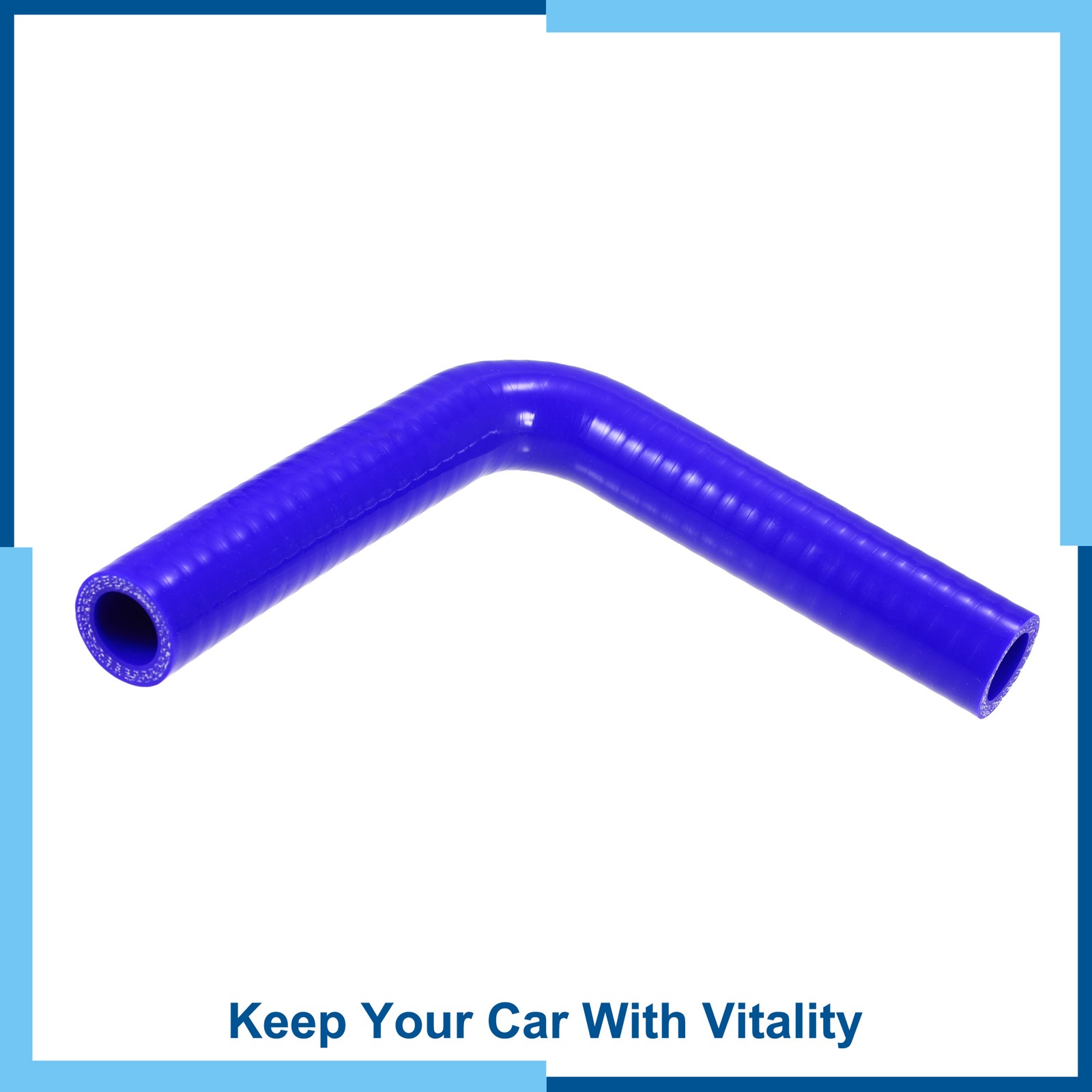 Universal Pack (1) 19mm 0.75″ ID 90 Degree Elbow Silicone Reducer Hose Pipe