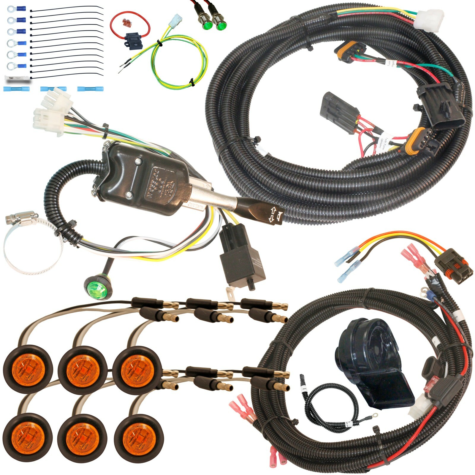 TURN SIGNAL STREET LEGAL KIT FOR POLARIS RANGER 1000 XP NORTHSTAR RIDE COMMAND