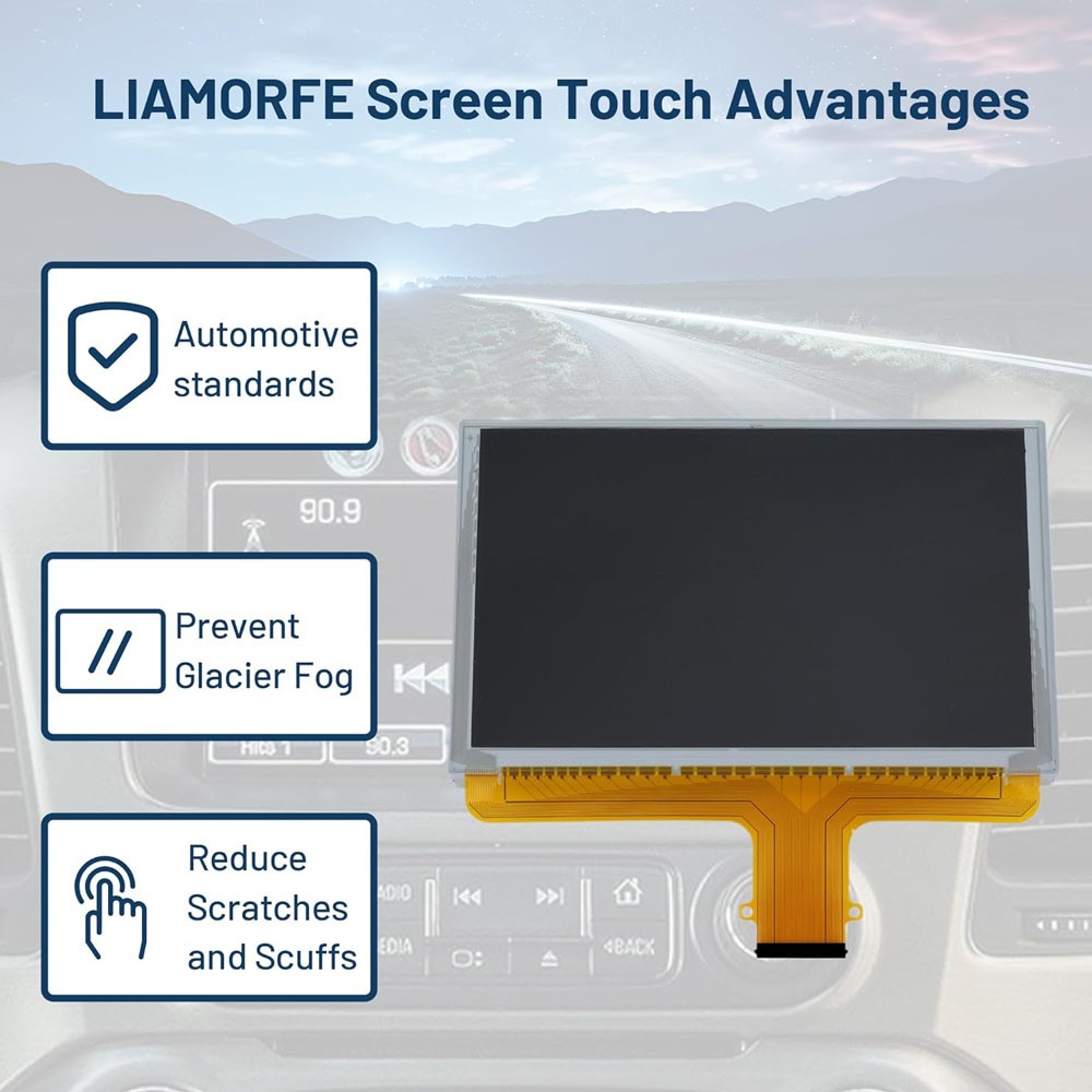 REPLACEMENT 8″ LCD Touch Screen GLASS Display For 2015-2018 Chevrolet GMC MYLINK
