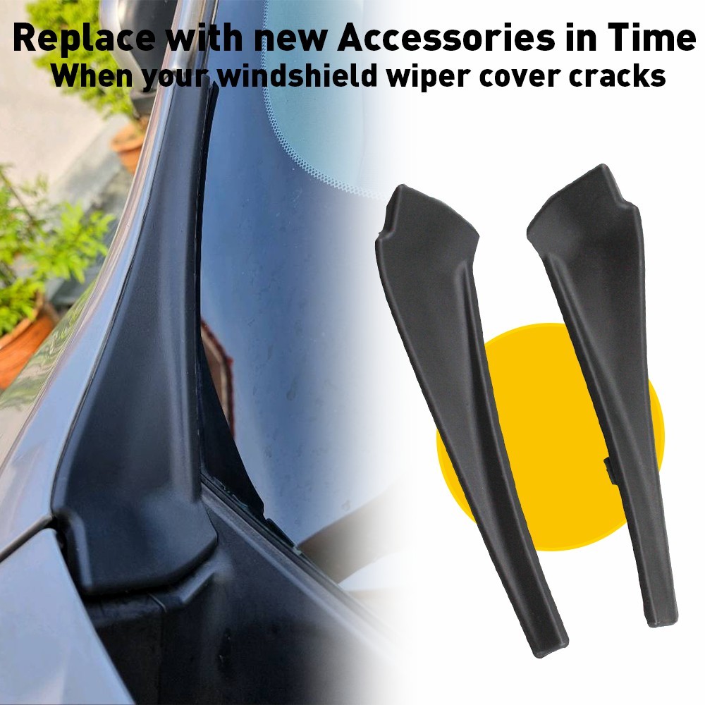2-20 Front Windshield Wiper Cowl Trim Replacement For Nissan Rogue 2014-2020 L+R