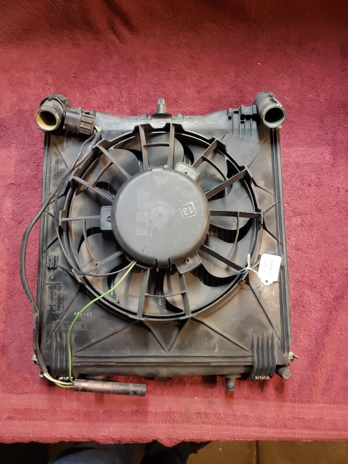 Radiator Cooling Core & Fan Assembly Unit OE Porsche 986 Boxster 996