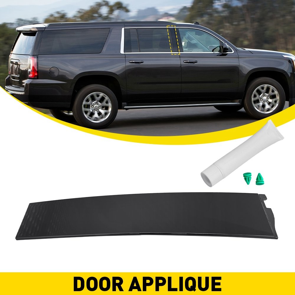 For Chevy Suburban 15-20 Window Door Trim Pillar Post Molding Rear RH Rearward