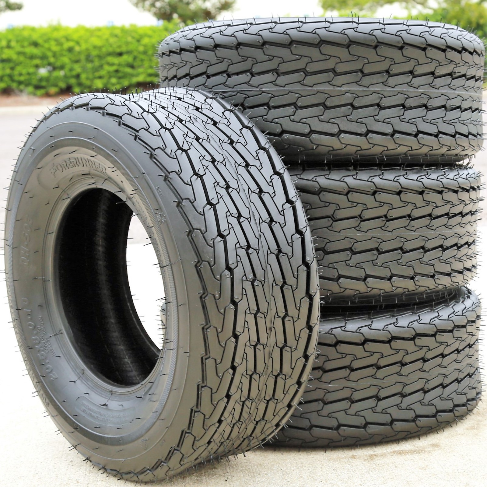 Tire Forerunner QH503 ST 20.5X8.00-10 205/65-10 Load E 10 Ply Boat Trailer
