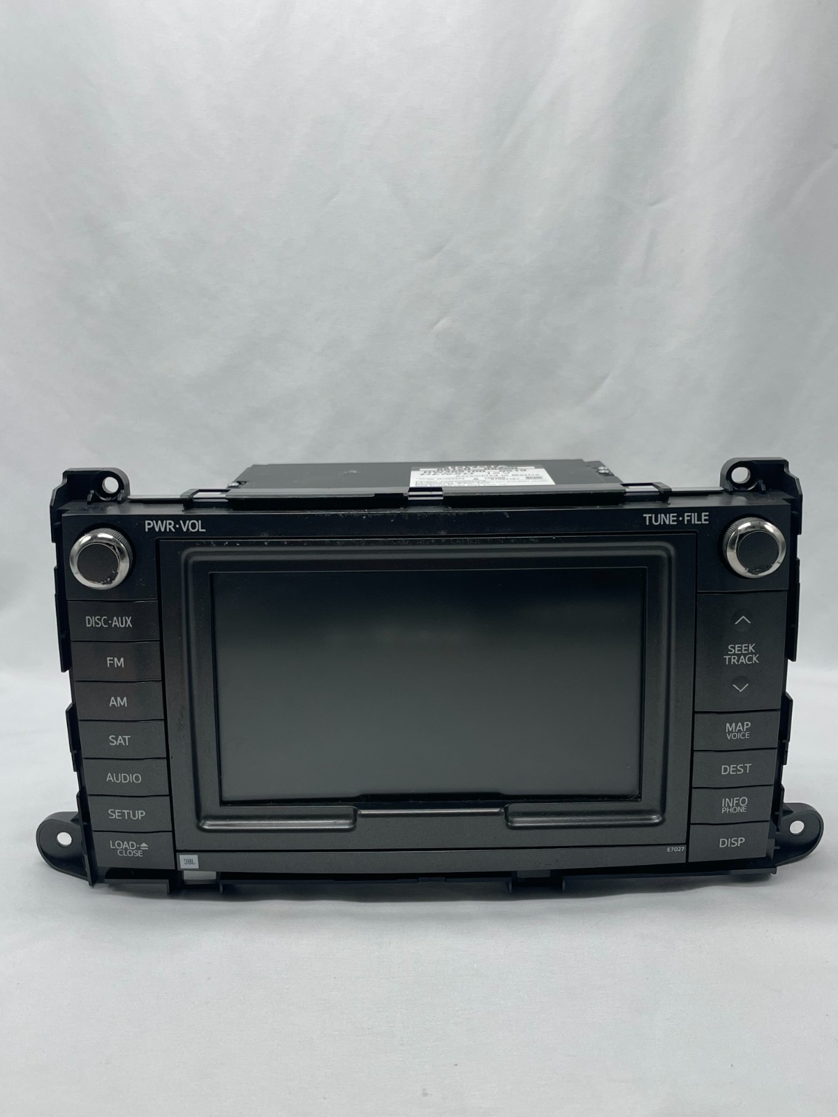 2011-2014 Toyota Sienna JBL Radio Display Screen Sat Navigation 86120-08250 OEM