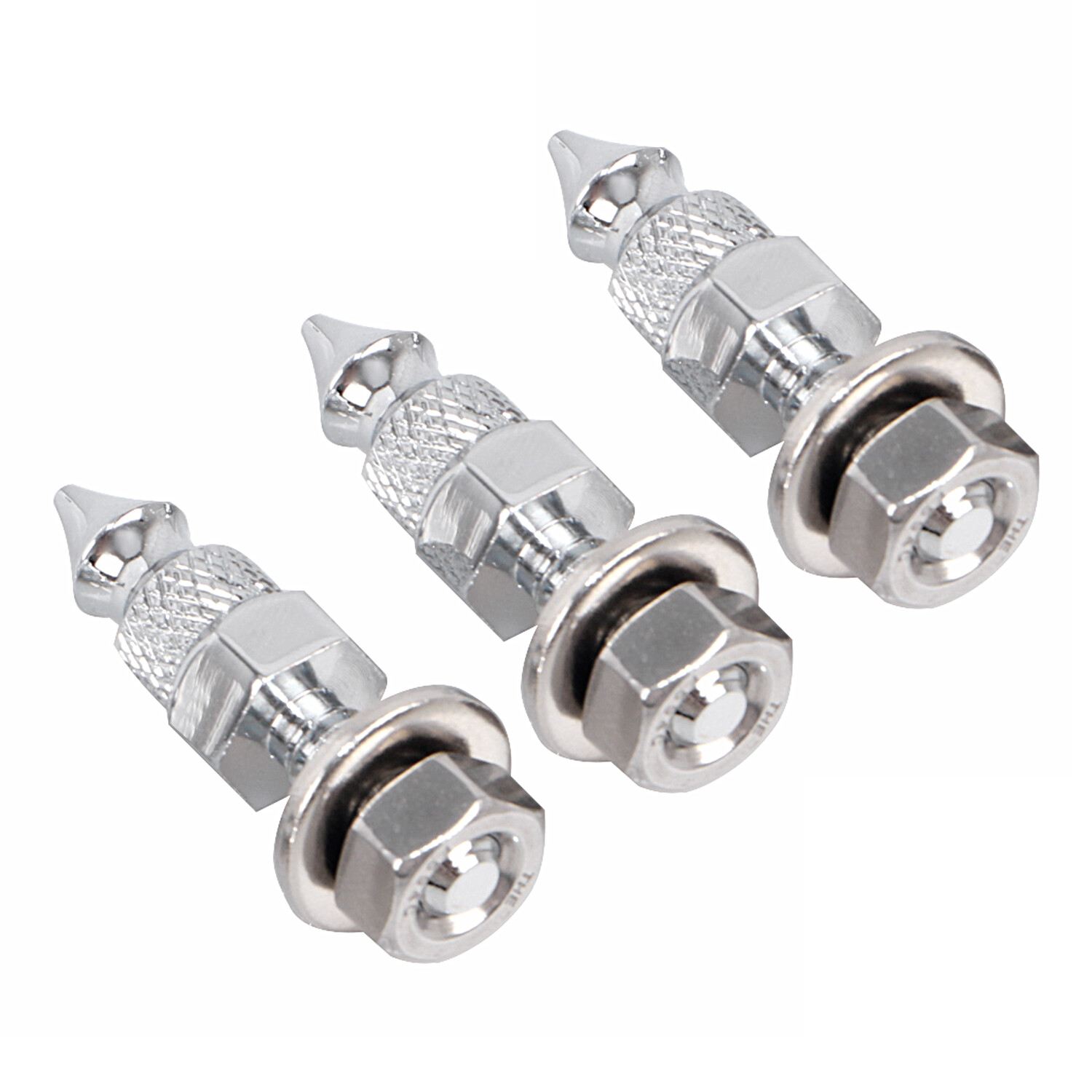 3 Pack Spiked Windshield Mount Bolts For Harley Street Electra Glide FLHTC FLHTK