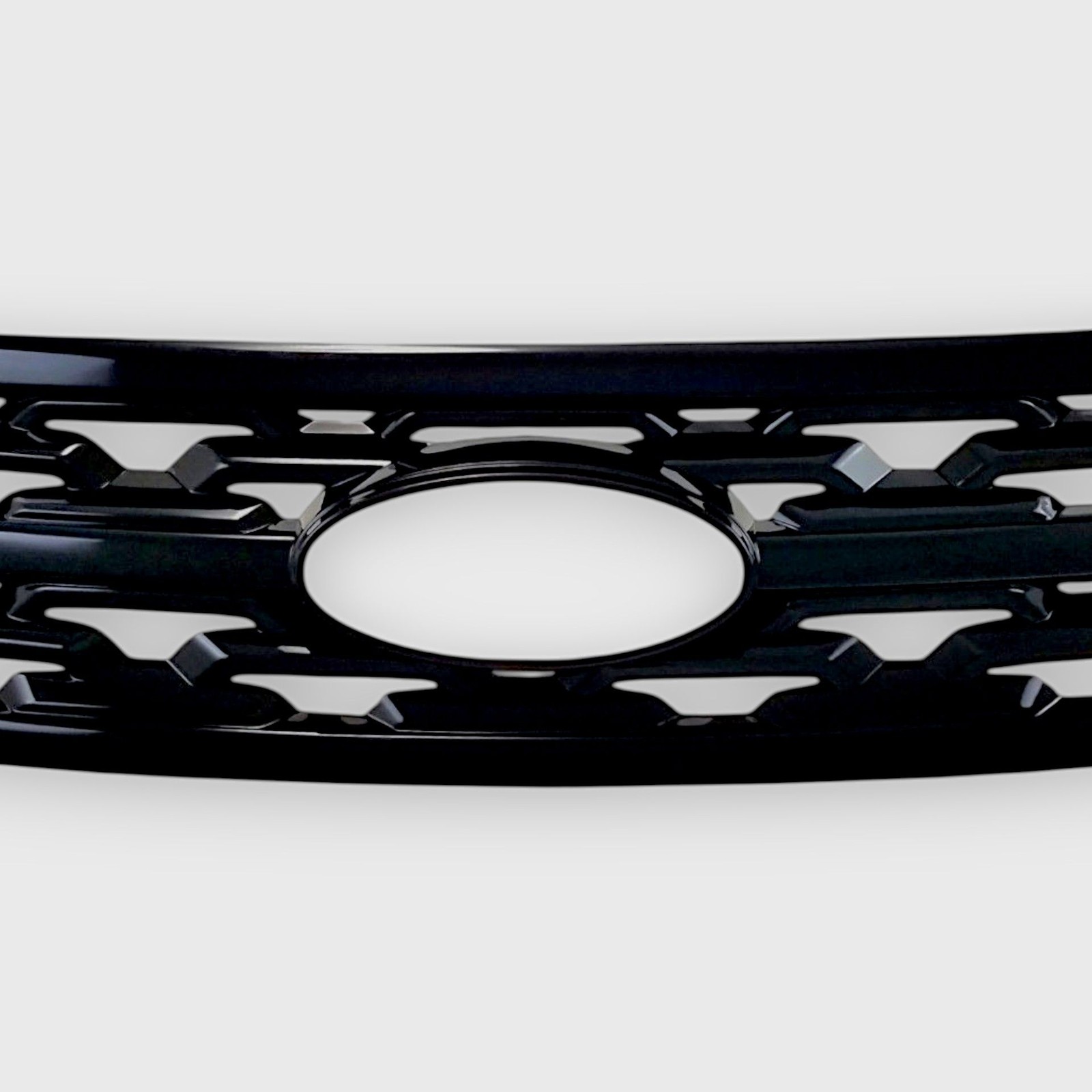 Patented Overlay Black Grille fits 18-19 Ford Explorer XLT/LTD