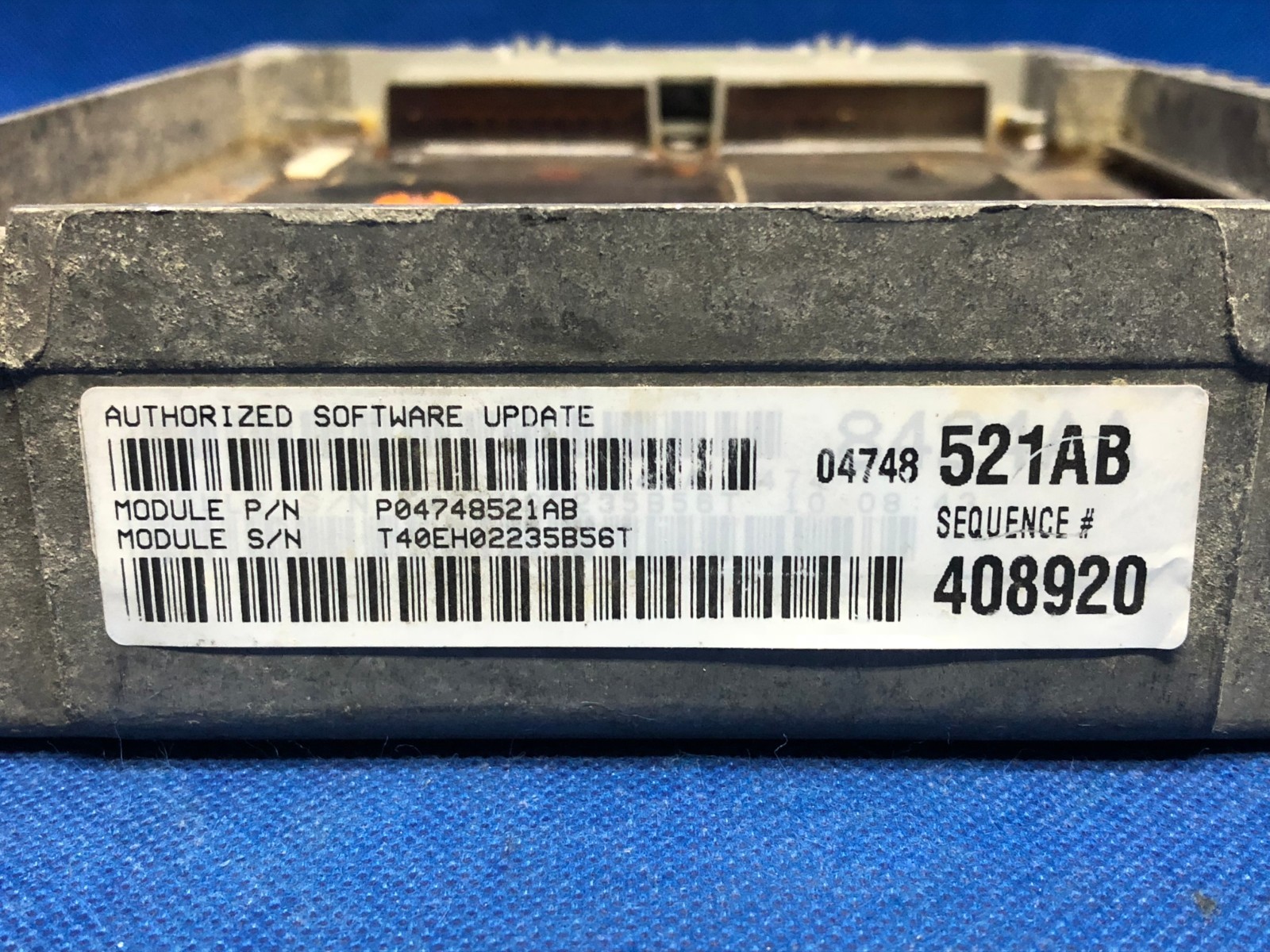 PROGRAMMED PLUG & PLAY 03 DODGE CARAVAN 3.3 ECU ECM PCM MODULE P04748521AB NZ