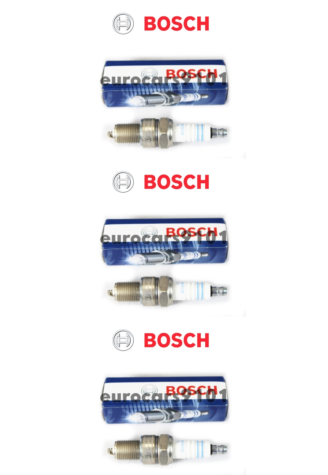 Volkswagen Rabbit Bosch Spark Plugs 7900 7900 Set of 3