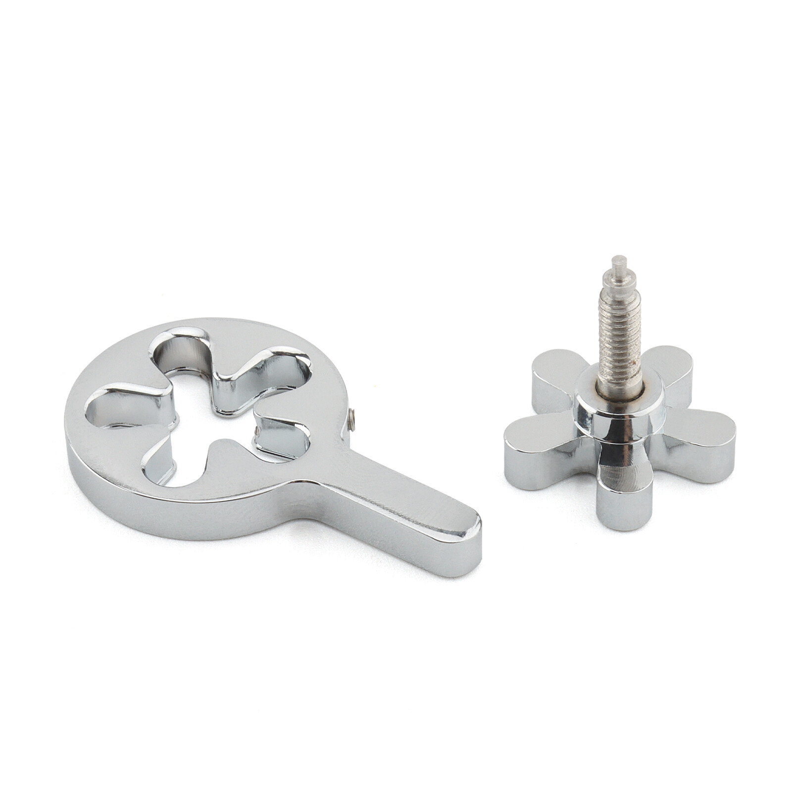 Chrome Throttle Control Adjuster Screw For Harley Dyna Softail Touring Sportster