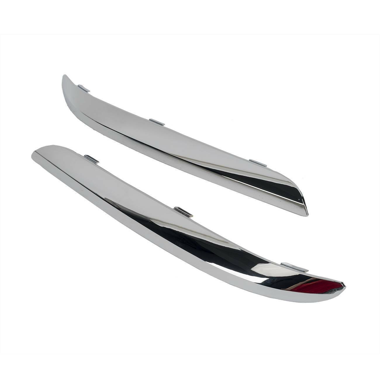 For Chrysler 300 2011-2014 Front Bumper Molding Chrome Trim Set