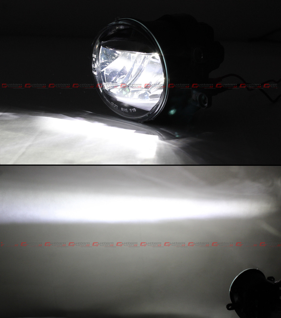 FOR 18-20 TOYOTA CAMRY SE XSE FOG LAMP LIGHT + WHITE & AMBER LED DRL BEZEL COVER