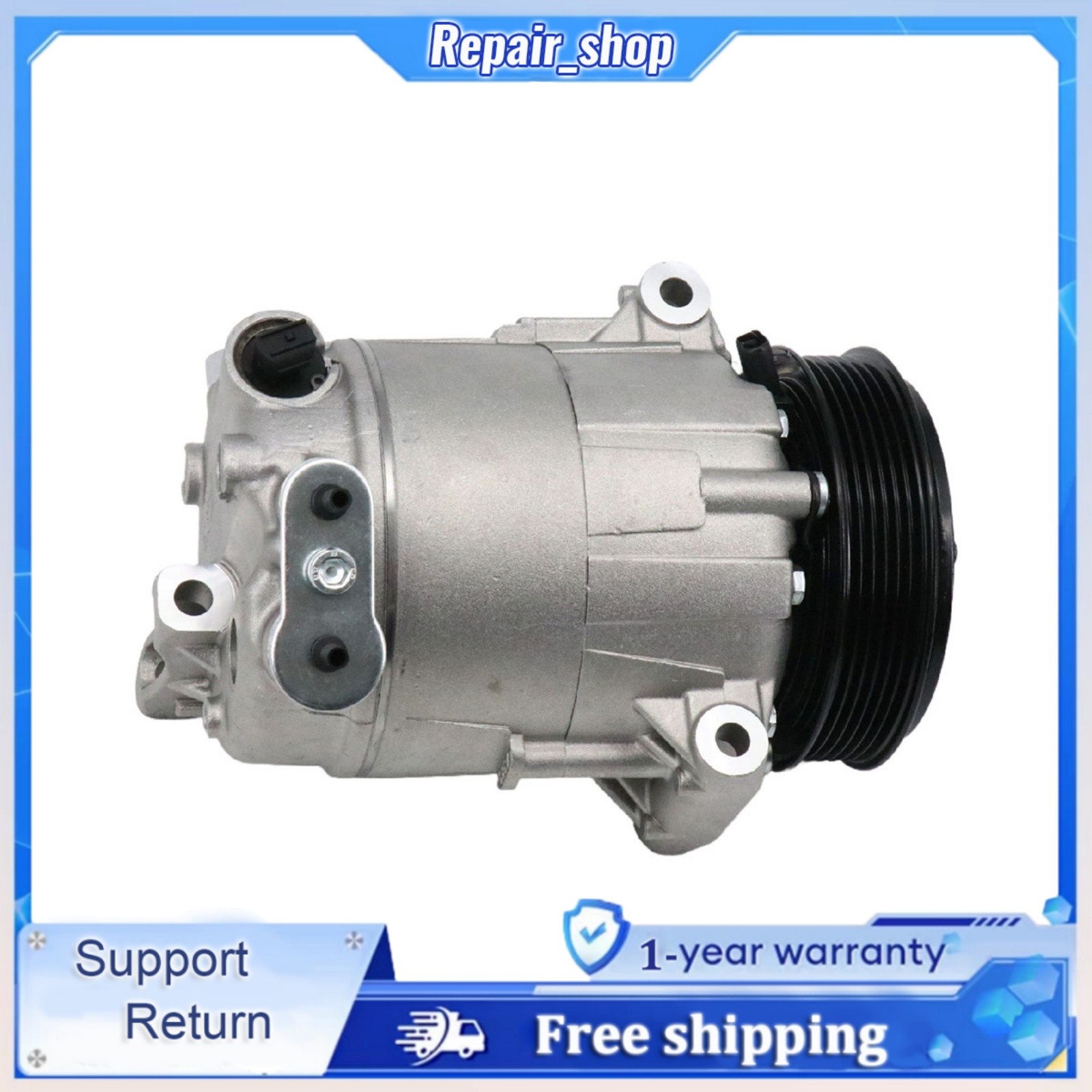 AC Compressor Pump For 2014-2023 Maserati Quattroporte GTS Trofeo V8 3.8L