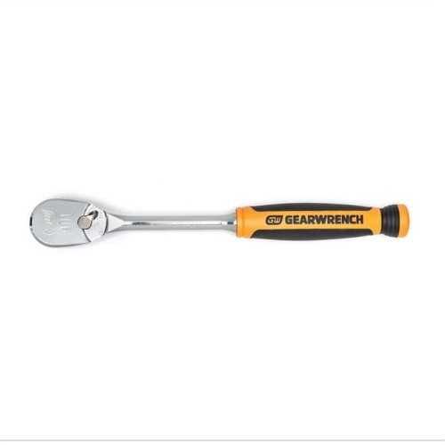 Gearwrench 3/8″ Full Polish 90 Tooth Teardrop Ratchet Soft Grip 81208T