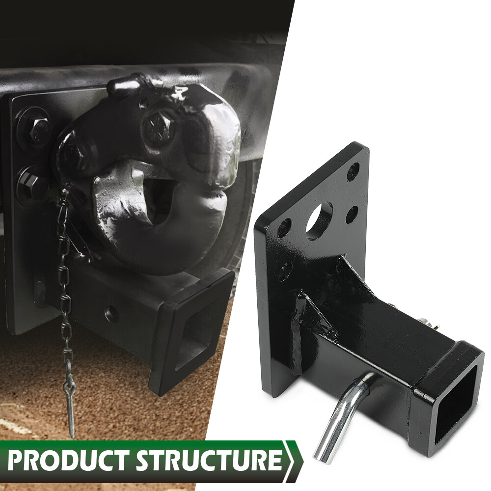 Fit For HMMWV HUMVEE MILITARY M998 M151A1 2” Receiver Hitch w/ Hitch Pin Kit
