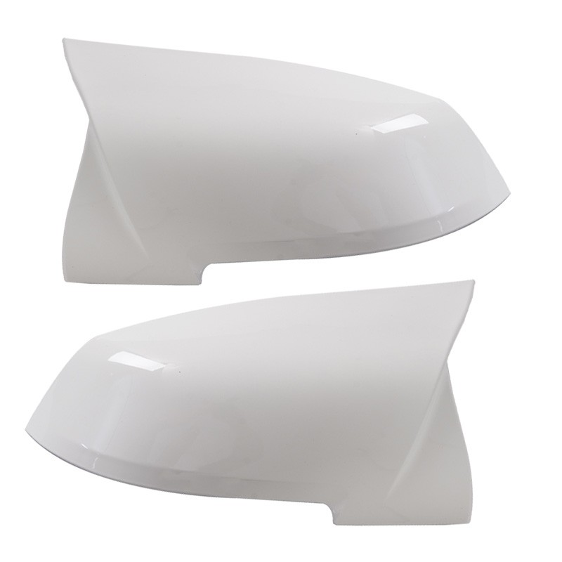Alpine White M3 Style Side Mirror Cover Caps For BMW F20 F21 F30 F32 F36 X1 M3