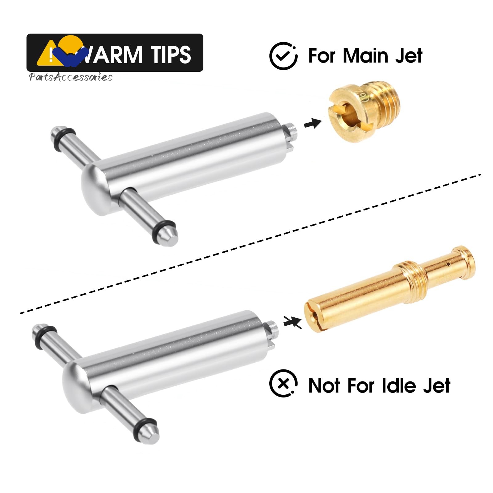 Main Jet Assortment Kit & Main Jet Tool For S&S Cycle Super E,G Carb Carburetors