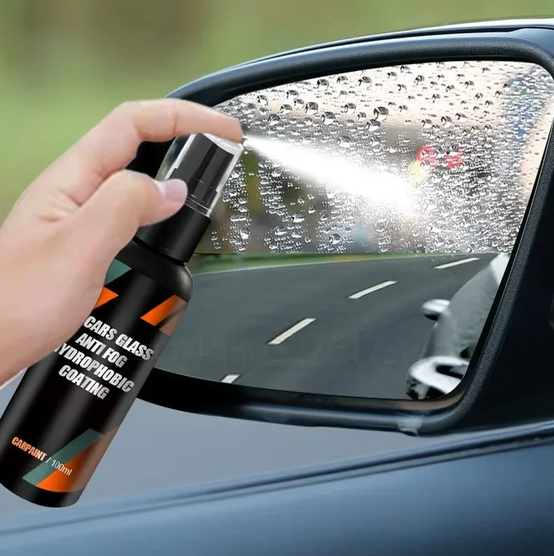 100ml x 2pcs Car Glass Rain Repellent Spray Hydrophobic Nano Coating
