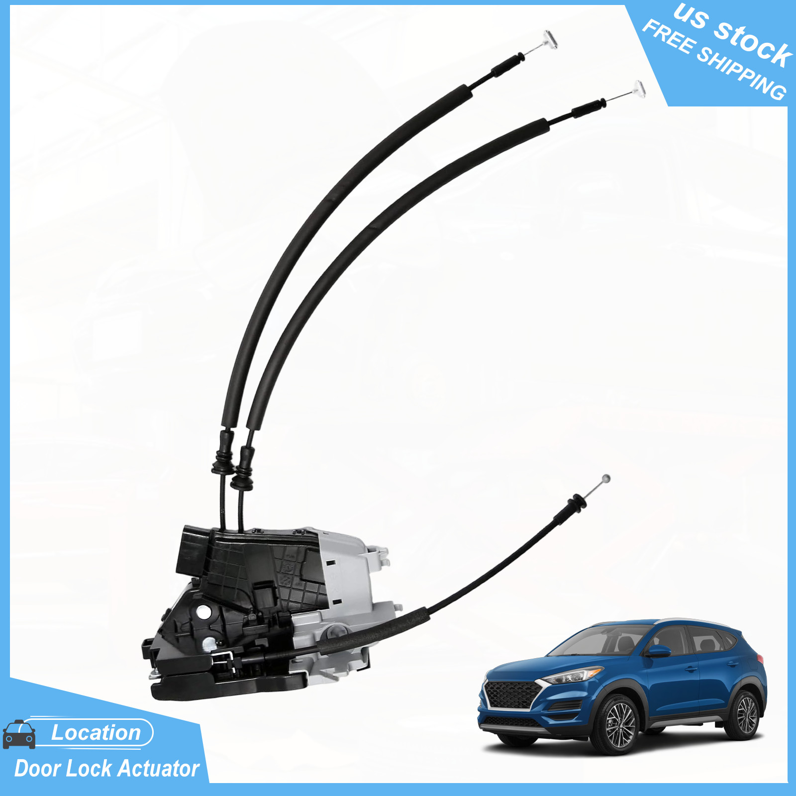 Front Left Driver Door Lock Actuator fit Hyundai Tucson 16-2020 SUV 81310-D3010