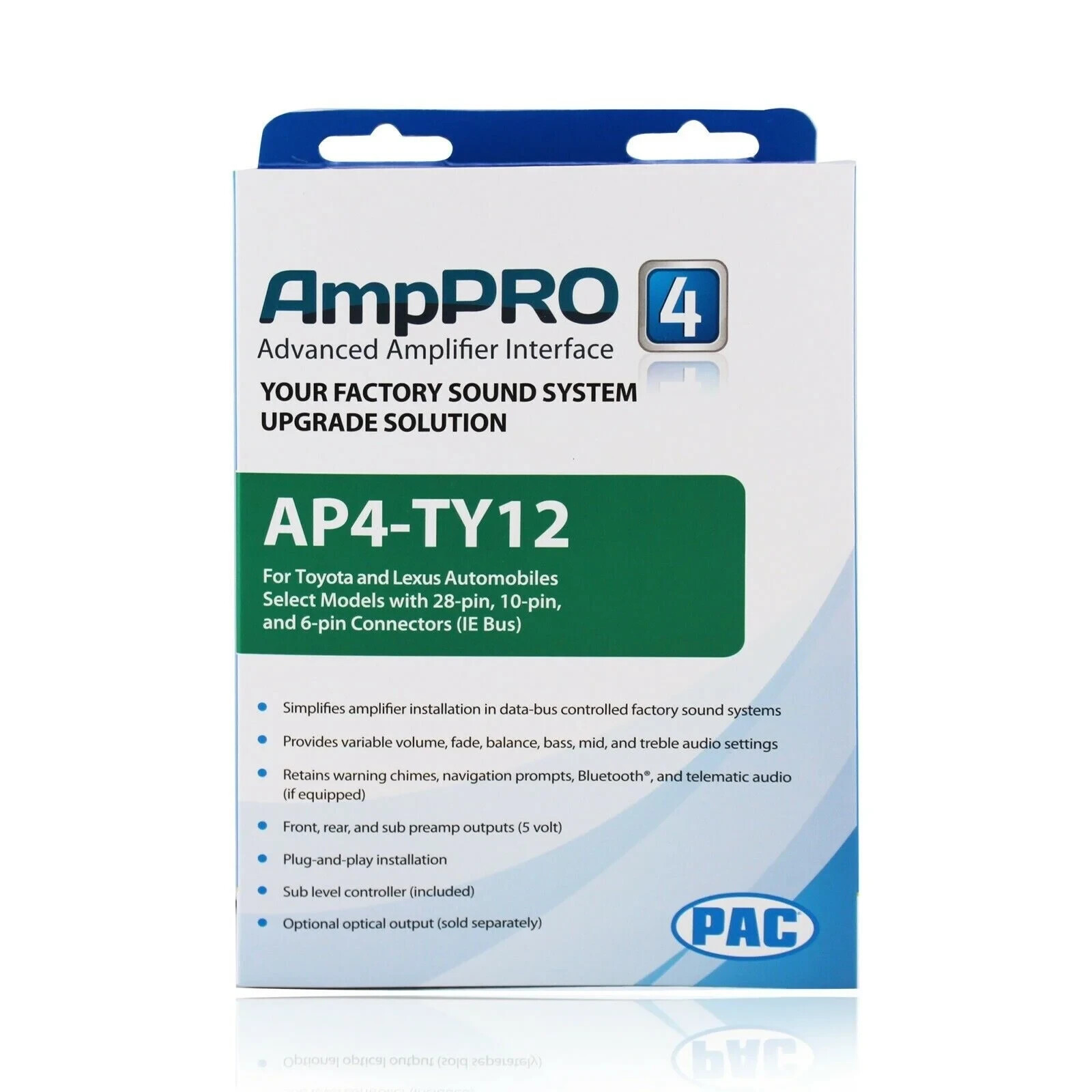 PAC AP4-TY12 Amplifier Integration Interface for 2012-2019 Toyota & Lexus w/JBL