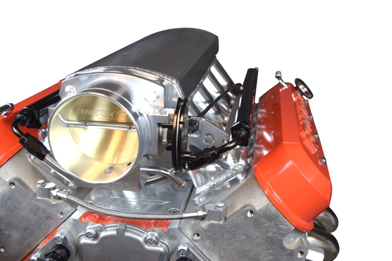 ICT Billet LS1 Throttle Cable Bracket For Sheet Metal Intake Manifold