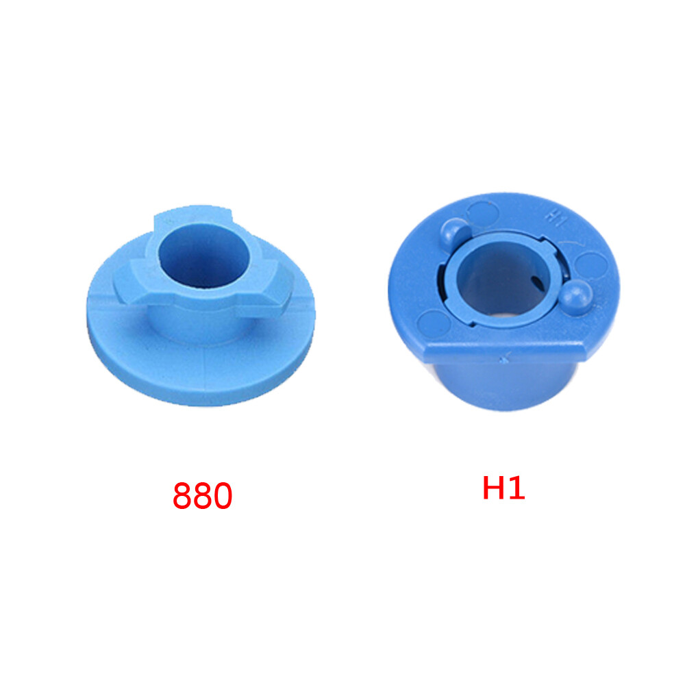 2 x LED Headlight Bulb Base Adapter Socket-Retainer 880/HB4/HB3/H11/H1/H7/H4/H3