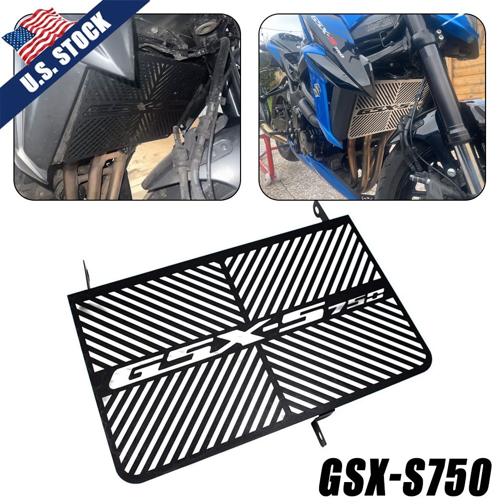 Motorcycle Radiator Guard Cover Protector For Suzuki GSXS750 GSX-S750 2015-2023