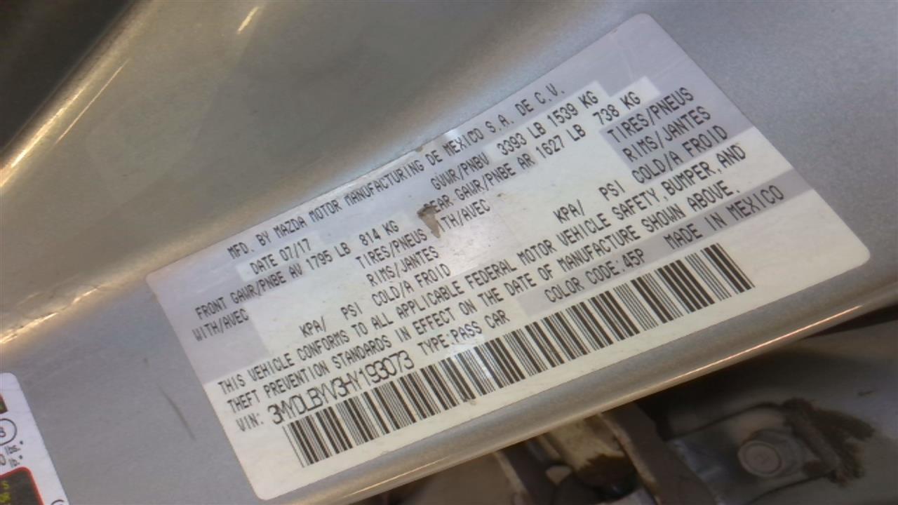 Used Automatic Transmission Assembly fits: 2017 Toyota Yaris ia AT Grade B