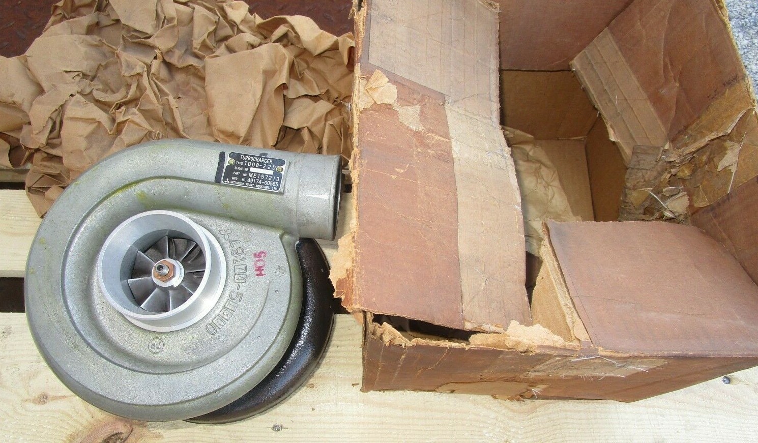 Mitsubishi Heavy Industries Turbocharger TD08-22D *New*